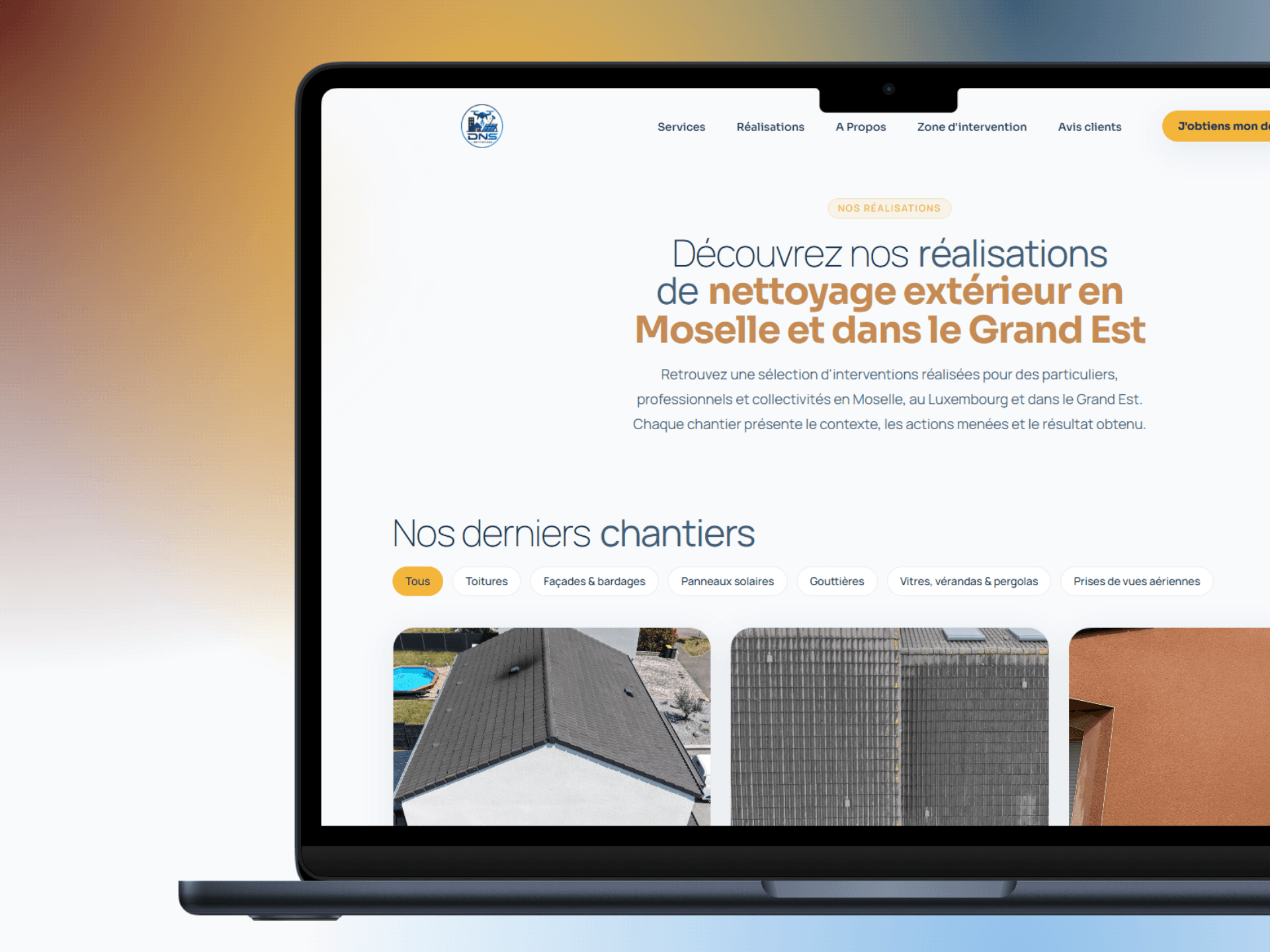 Chaque chantier devient un actif SEO