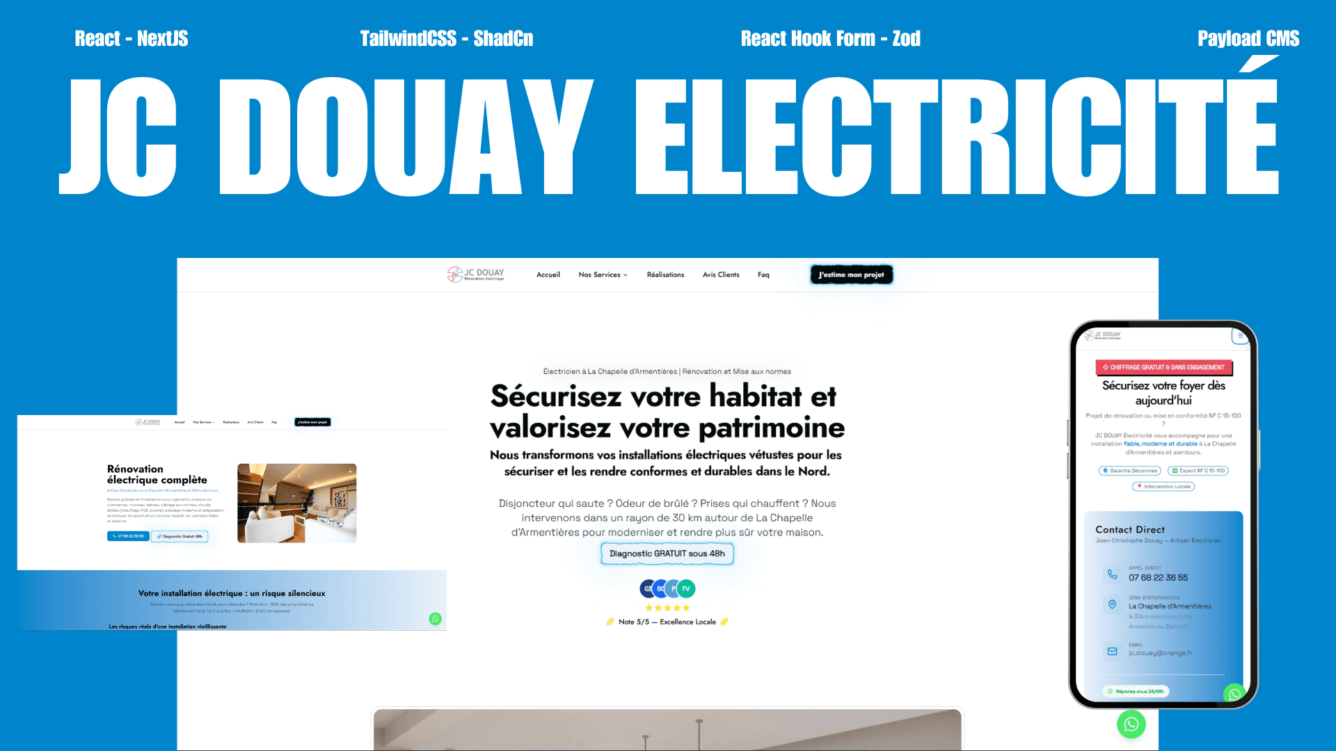 Image du projet Visibilité & Autonomie: Le cas JC Douay Électricité