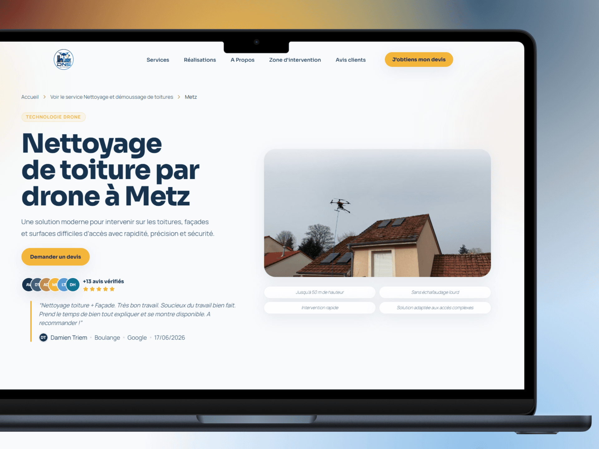 Le nettoyage par drone devient un marché à part entière